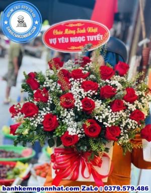 Giỏ Hoa Tươi 50